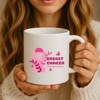 Breast Cancer LetS Fight Together Ribbon Coffee Mug thumb 3