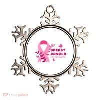 Breast Cancer LetS Fight Together Ribbon Ornament thumb 0