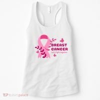 Breast Cancer LetS Fight Together Ribbon Women's Tank Top thumb 0