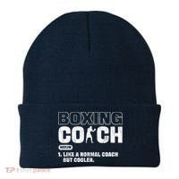Boxing Coach Like A Normal Coach But Cooler. Boxing Beanie thumb 0