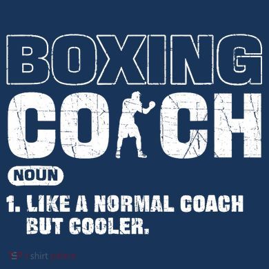 Boxing Coach Like A Normal Coach But Cooler. Boxing Tall Hoodie