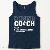 Boxing Coach Like A Normal Coach But Cooler. Boxing Tank Top thumb 2
