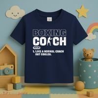 Boxing Coach Like A Normal Coach But Cooler. Boxing Toddler T-Shirt thumb 3
