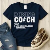 Boxing Coach Like A Normal Coach But Cooler. Boxing Women's T-Shirt thumb 3
