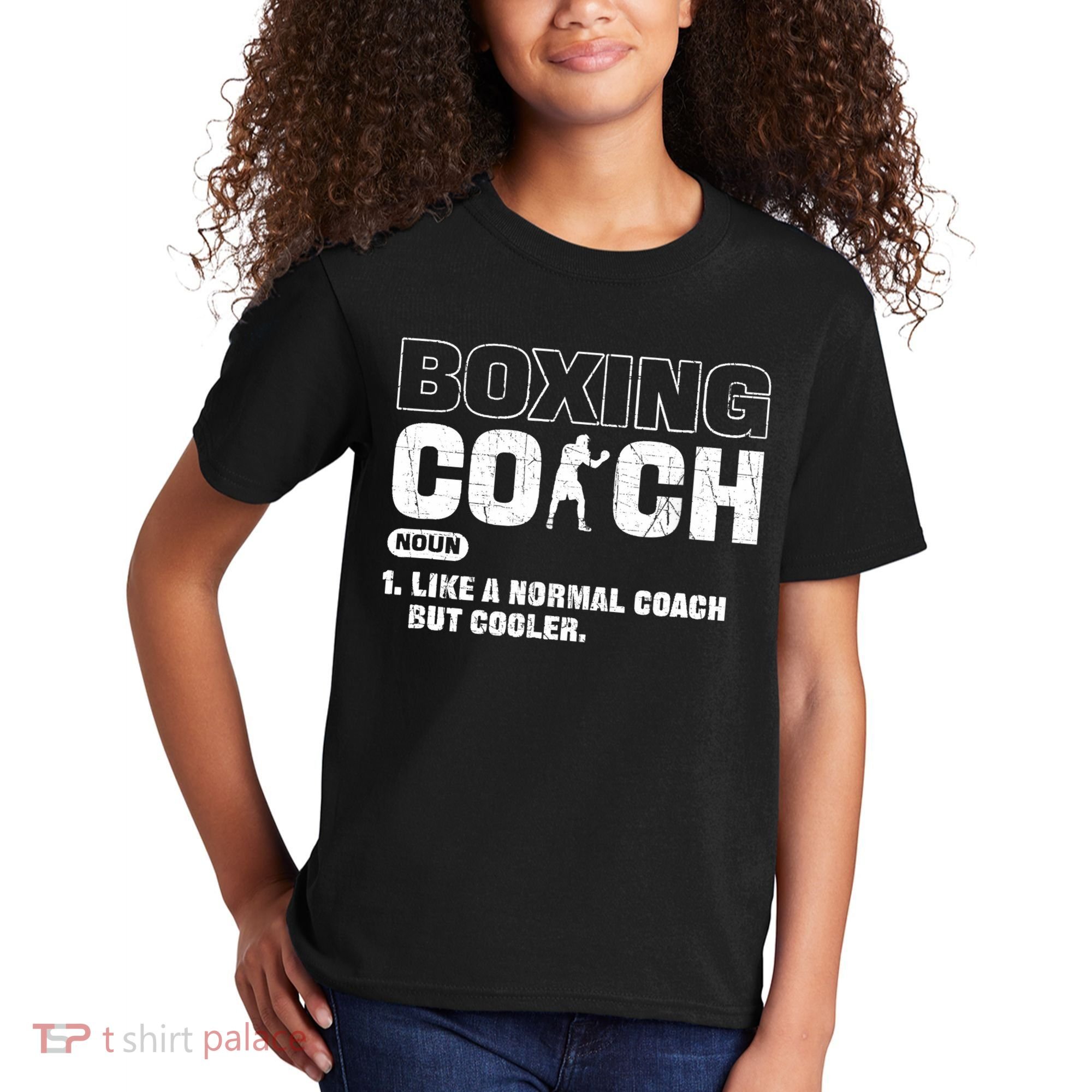 Boxing Coach Like A Normal Coach But Cooler. Boxing Kids T-Shirt