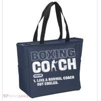 Boxing Coach Like A Normal Coach But Cooler. Boxing Tote Bag thumb 2