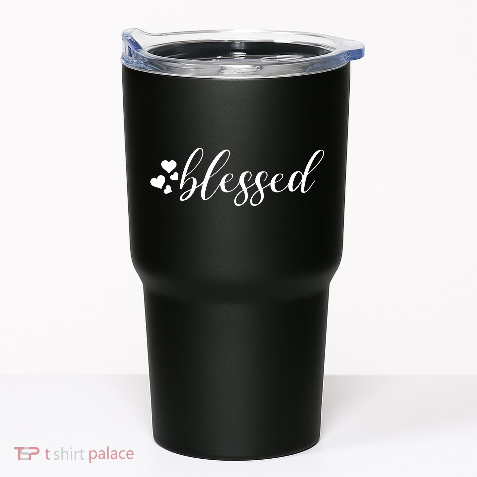 Blessed Cute Love Hearts Tumbler