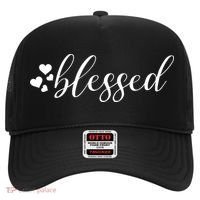 Blessed Cute Love Hearts Hat thumb 0