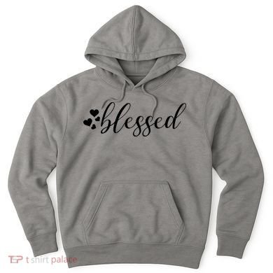 Blessed Cute Love Hearts Hoodie