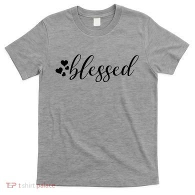 Blessed Cute Love Hearts T-Shirt