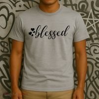 Blessed Cute Love Hearts T-Shirt thumb 3
