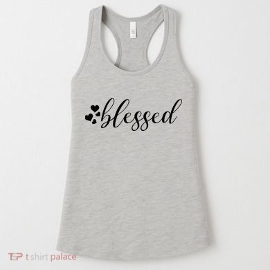 Blessed Cute Love Hearts Women's Tank Top