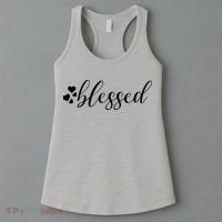 Blessed Cute Love Hearts Women's Tank Top thumb 3