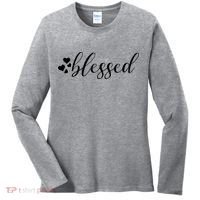 Blessed Cute Love Hearts Women's Long Sleeve Shirt thumb 0