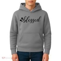 Blessed Cute Love Hearts Kids Hoodie thumb 4
