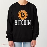 Bitcoin Coin Logo Btc Cyrpto Cryptocurrency Trader Women Women's Sweatshirt thumb 0