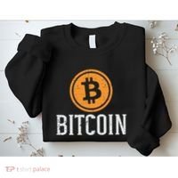 Bitcoin Coin Logo Btc Cyrpto Cryptocurrency Trader Women Sweatshirt thumb 2