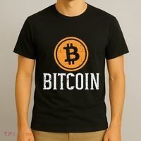 Bitcoin Coin Logo Btc Cyrpto Cryptocurrency Trader Women T-Shirt thumb 3