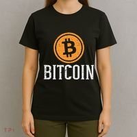 Bitcoin Coin Logo Btc Cyrpto Cryptocurrency Trader Women T-Shirt thumb 4