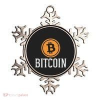 Bitcoin Coin Logo Btc Cyrpto Cryptocurrency Trader Women Ornament thumb 0