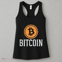 Bitcoin Coin Logo Btc Cyrpto Cryptocurrency Trader Women Women's Tank Top thumb 3