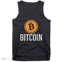 Bitcoin Coin Logo Btc Cyrpto Cryptocurrency Trader Women Tank Top thumb 0