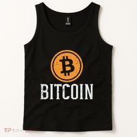 Bitcoin Coin Logo Btc Cyrpto Cryptocurrency Trader Women Tank Top thumb 2