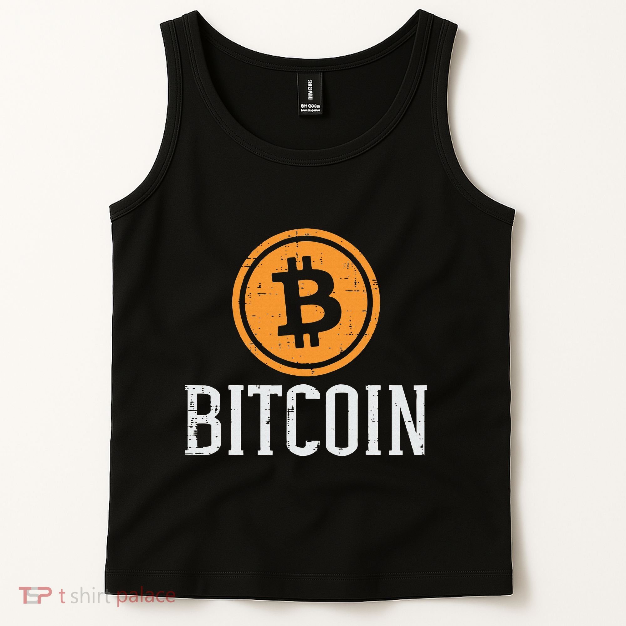 Bitcoin Coin Logo Btc Cyrpto Cryptocurrency Trader Women Tank Top