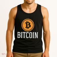 Bitcoin Coin Logo Btc Cyrpto Cryptocurrency Trader Women Tank Top thumb 3