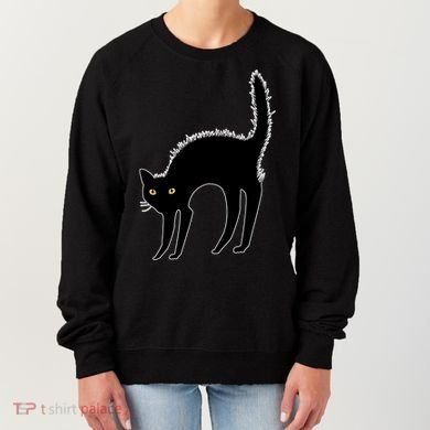 Black Cat Lover Gift Women's Sweatshirt