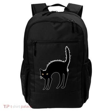 Black Cat Lover Gift Backpack
