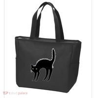 Black Cat Lover Gift Tote Bag thumb 3