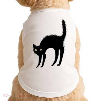 Black Cat Lover Gift Doggie Tank