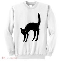 Black Cat Lover Gift Sweatshirt thumb 0