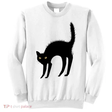 Black Cat Lover Gift Sweatshirt