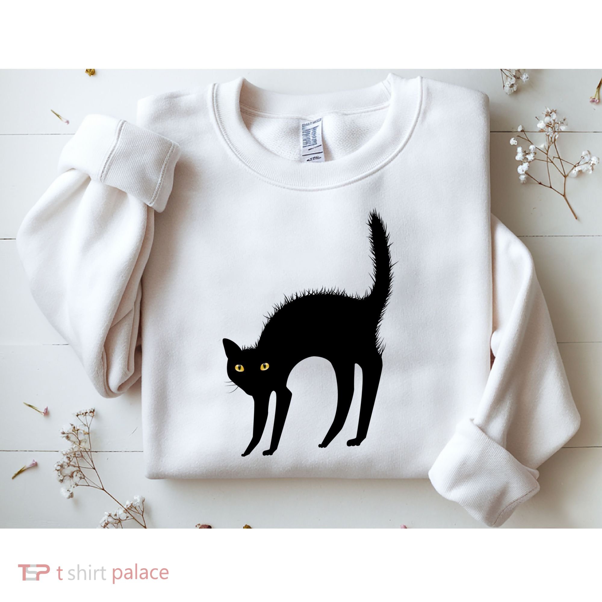 Black Cat Lover Gift Sweatshirt