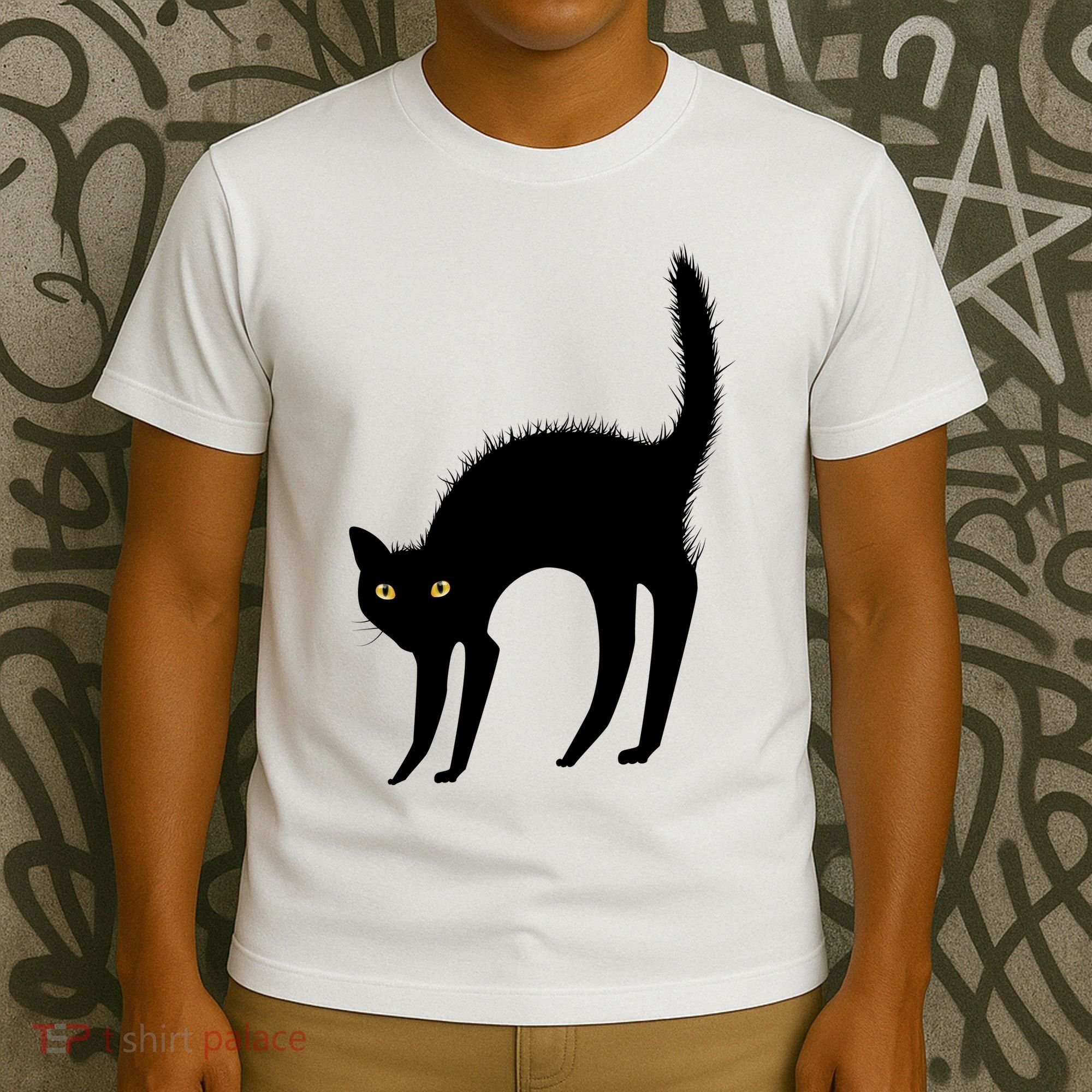 Black Cat Lover Gift T-Shirt