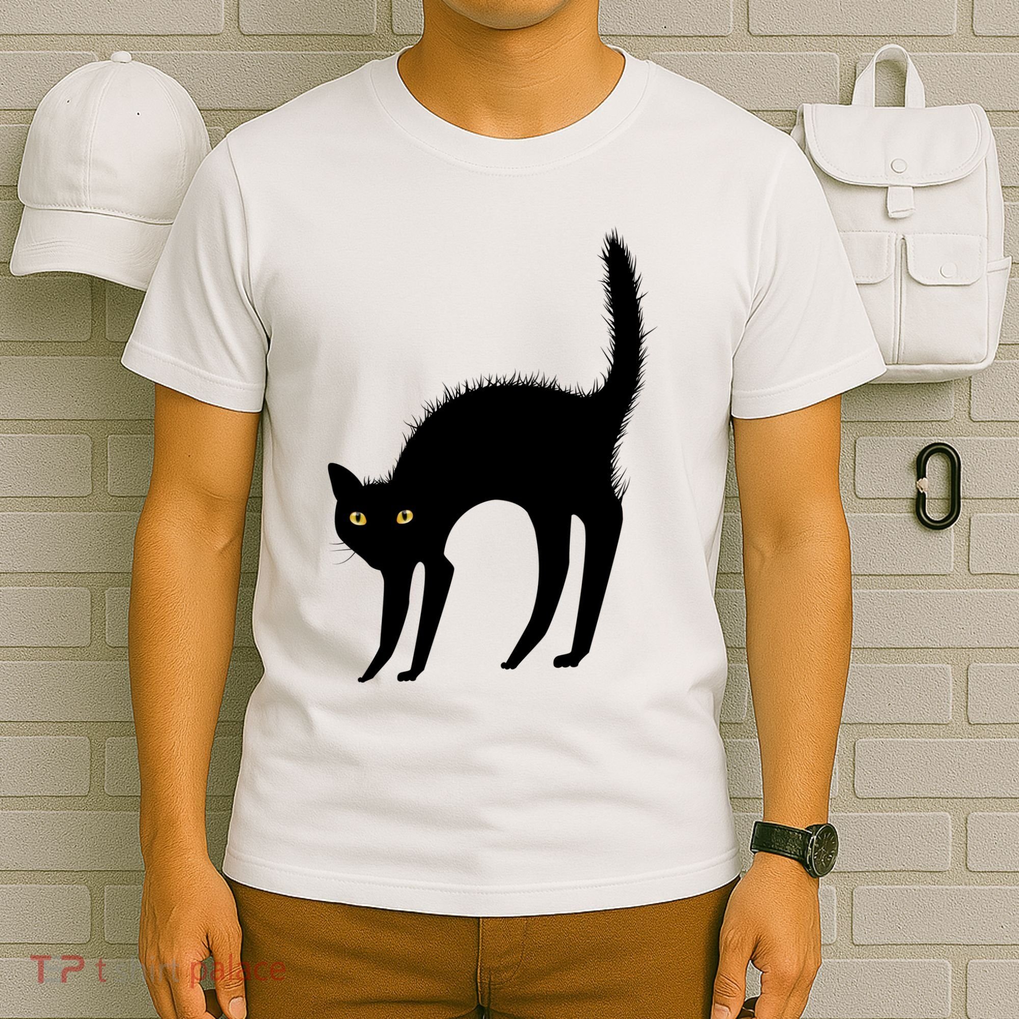 Black Cat Lover Gift T-Shirt
