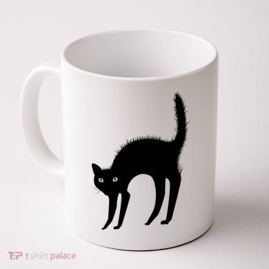 Black Cat Lover Gift Coffee Mug