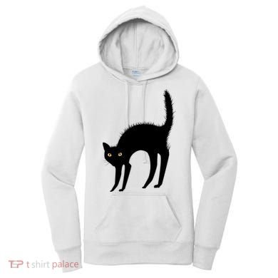 Black Cat Lover Gift Women's Hoodie