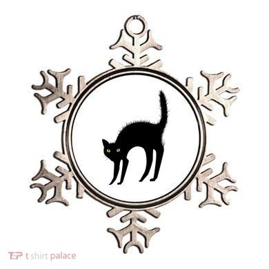 Black Cat Lover Gift Ornament
