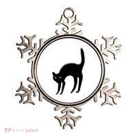 Black Cat Lover Gift Ornament thumb 0