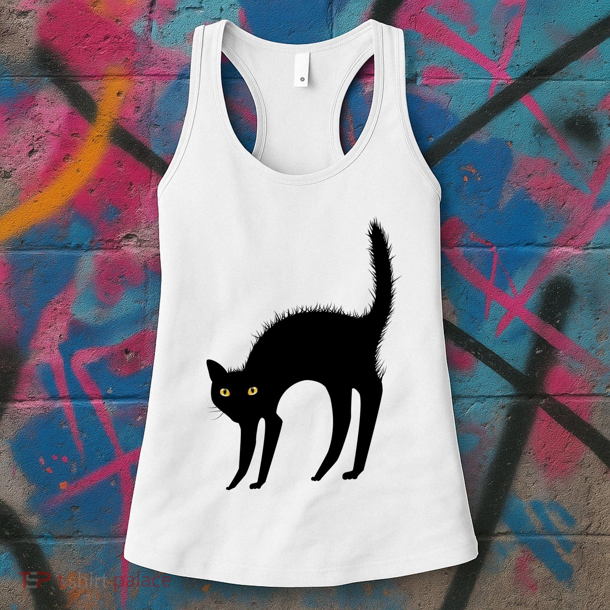 Black Cat Lover Gift Women's Tank Top