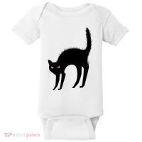 Black Cat Lover Gift Baby Bodysuit thumb 0