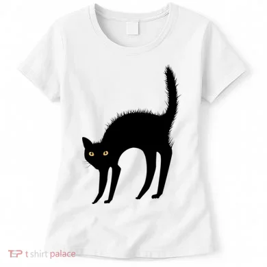 Black Cat Lover Gift Women's T-Shirt