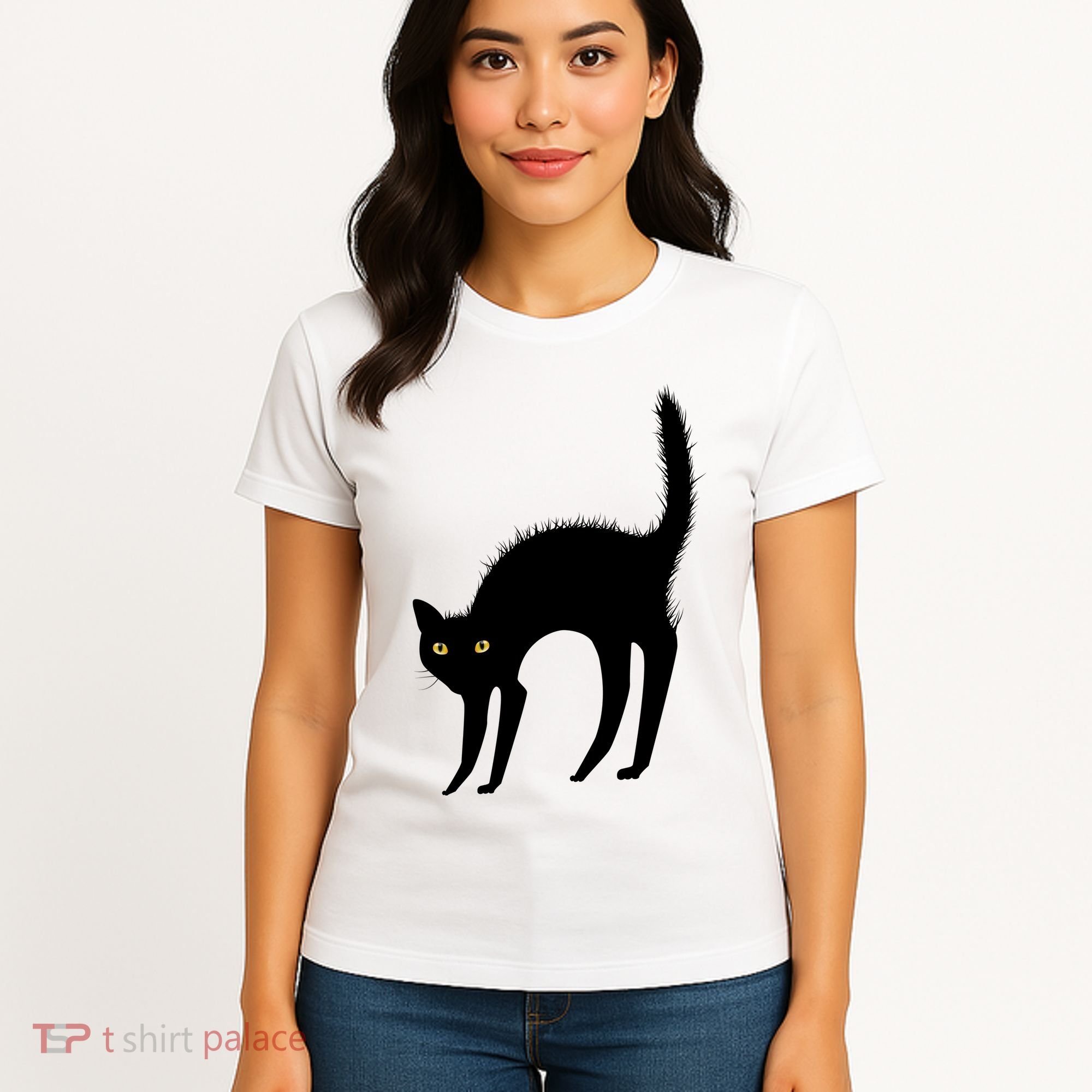 Black Cat Lover Gift Women's T-Shirt
