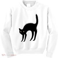 Black Cat Lover Gift Kids Sweatshirt thumb 0