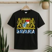 Bavaria Crest Lion Vintage German Oktoberfest T-Shirt thumb 2