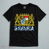 Bavaria Crest Lion Vintage German Oktoberfest T-Shirt thumb 5