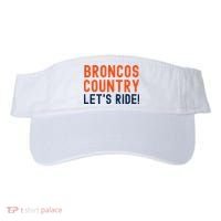 Broncos Country LetS Ride! Sports Team Fans Visor thumb 0